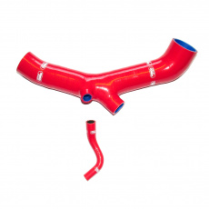 Samco Sport 2-dílná sada silikonových hadic pro vedení vzduchu k turbu pro Mitsubishi Colt 2005 - 2009 CZT Turbo, barva: modrá