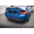 Maxton Design "Street Pro" difuzor zadního nárazníku pro BMW řada 2 F22, plast ABS bez povrchové úpravy, M-pack