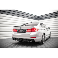 Maxton Design "Street Pro" difuzor zadního nárazníku pro BMW řada 5 G30, plast ABS bez povrchové úpravy Maxton Design "Street Pro" difuzor zadního nárazníku pro BMW řada 5 G30, plast ABS bez povrchové úpravy