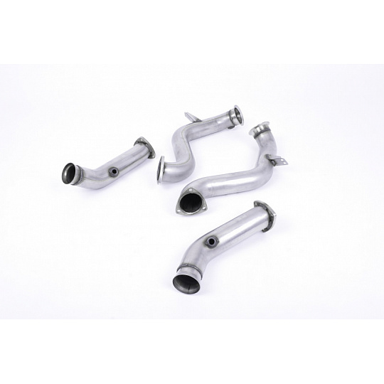 Milltek Sport Downpipes s náhradami katalyzátorů pro Mercedes třída C C63 / C63 S (W205) Sedan 4.0 Bi-Turbo V8 (bez GPF) 2015-2024