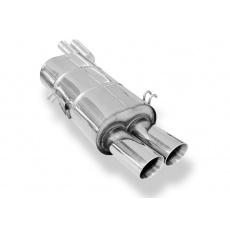 Fox Sportauspuff koncový tlumič výfuku pro BMW řada 5 E34 s motorem 3.5, 3.8