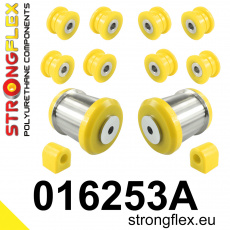 016253A: Strongflex Sada silentbloků zadního zavěšení varianta SPORT 016253A: Strongflex Sada silentbloků zadního zavěšení varianta SPORT