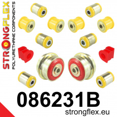 086231B: Strongflex Sada silentbloků zadního zavěšení 086231B: Strongflex Sada silentbloků zadního zavěšení