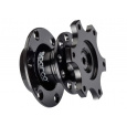 Sparco Quick Release odpojovač volantu - černý - 6x70mm