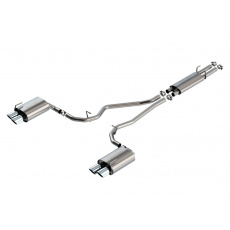 Borla Cat-Back výfukový systém "S-Type" pro Ford Explorer ST 3,0l V6 EcoBoost s automatickou převodovkou, AWD, 4-dvéř., r.v. 2020, typ koncovek: chromové