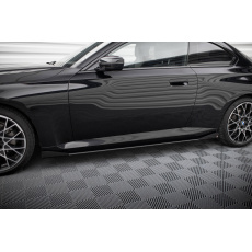 Maxton Design "Street Pro" difuzory pod boční prahy s křidélky pro BMW řada 2 G42 Standard, plast ABS bez povrchové úpravy Maxton Design "Street Pro" difuzory pod boční prahy s křidélky pro BMW řada 2 G42 Standard, plast ABS bez povrchové úpravy