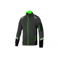 Sparco technická mikina Alabama, barva: šedo-zelená, velikost: XS Sparco technická mikina Alabama, barva: šedo-zelená, velikost: XS
