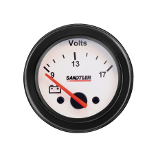 Sandtler série Racing přídavný ukazatel - voltmetr