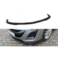 Maxton Design spoiler pod přední nárazník pro Mazda 3 Mk2, černý lesklý plast ABS