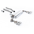 Milltek Sport výfukový systém OPF/GPF Back Maxton x Milltek pro BMW řada 1 128ti 5-dvéř. (F40 s OPF/GPF) 2021-2024, GT-100 dvojité leštěné koncovky