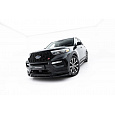 Maxton Design spoiler pod přední nárazník pro Ford Explorer ST Mk6, černý lesklý plast ABS