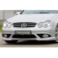 Rieger spoiler pod přední nárazník pro Mercedes CLK W209 kabriolet, kupé (předfacelift / do r.v. 2005), r.v. 00/02-06/04, plast ABS bez povrchové úpravy