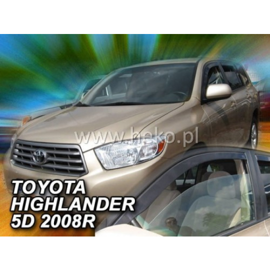 HEKO ofuky oken Toyota  Highlander 5dv (od 2007) přední