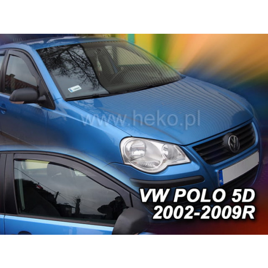 HEKO ofuky oken Volkswagen Polo 5dv (2002-2009) přední