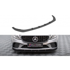 Maxton Design "Street Pro" spoiler pod přední nárazník pro Mercedes třída C W205 Facelift/43 AMG/Coupe, plast ABS bez povrchové úpravy