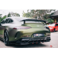 Maxton Design prodloužení spoileru pro Mercedes AMG GT 4 -Door Coupe GT 63S, černý lesklý plast ABS