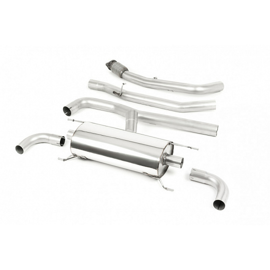 Milltek Sport výfukový systém cat-back bez rezonátoru a klapek pro Alfa Romeo Giulia 2.0T Veloce (mimo Q4/bez OPF/GPF) 2017-2024 Milltek Sport výfukový systém cat-back bez rezonátoru a klapek pro Alfa Romeo Giulia 2.0T Veloce (mimo Q4/bez OPF/GPF) 2017-2024