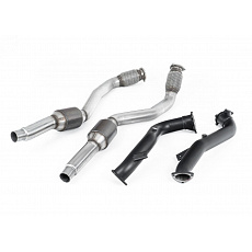 Milltek Sport svody a Hi-Flow sportovní katalyzátory pro Audi S7 sportback 4.0 TFSI quattro S tronic 2012-2018, pouze pro OE cat-back systém Milltek Sport svody a Hi-Flow sportovní katalyzátory pro Audi S7 sportback 4.0 TFSI quattro S tronic 2012-2018, pouze pro OE cat-back systém