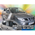 HEKO ofuky oken Nissan Quashqai II J11 5dv (2013-2020) přední + zadní