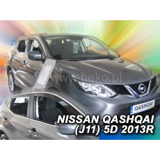 HEKO ofuky oken Nissan Quashqai II J11 5dv (2013-2020) přední + zadní