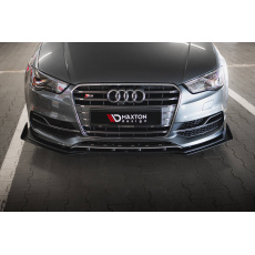 Maxton Design "Street Pro" spoiler pod přední nárazník s křidélky pro Audi S3 8V, plast ABS bez povrchové úpravy, Sedan Maxton Design "Street Pro" spoiler pod přední nárazník s křidélky pro Audi S3 8V, plast ABS bez povrchové úpravy, Sedan