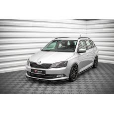 Maxton Design spoiler pod přední nárazník ver.2 pro Škoda Fabia Mk3, černý lesklý plast ABS Maxton Design spoiler pod přední nárazník ver.2 pro Škoda Fabia Mk3, černý lesklý plast ABS
