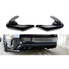 Maxton Design boční difuzory pod zadní nárazník pro Mercedes třída C W205/C43 AMG, černý lesklý plast ABS Maxton Design boční difuzory pod zadní nárazník pro Mercedes třída C W205/C43 AMG, černý lesklý plast ABS