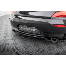 Maxton Design středový spoiler pod zadní nárazník s žebrováním pro BMW Z4 E89 Facelift, černý lesklý plast ABS, M-pack Maxton Design středový spoiler pod zadní nárazník s žebrováním pro BMW Z4 E89 Facelift, černý lesklý plast ABS, M-pack