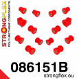 086151B: Strongflex Sada silentbloků zadního zavěšení AP1