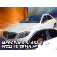 HEKO ofuky oken Mercedes Benz S W222 4dv (2013-) přední + zadní