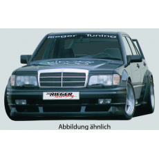 Rieger přední nárazník pro Mercedes 190 W201 sedan, GFK (laminát), pro sériovou masku, bez výřezu pro mlhová světla