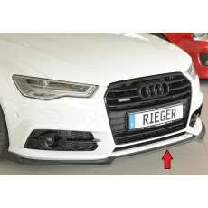 Rieger lipa pod přední nárazník pro Audi A6 S6 4G, C7 sedan, 09/14-, plast ABS bez povrchové úpravy Rieger lipa pod přední nárazník pro Audi A6 S6 4G, C7 sedan, 09/14-, plast ABS bez povrchové úpravy