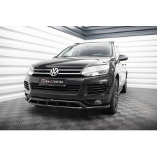Maxton Design spoiler pod přední nárazník pro Volkswagen Touareg Mk2, černý lesklý plast ABS Maxton Design spoiler pod přední nárazník pro Volkswagen Touareg Mk2, černý lesklý plast ABS