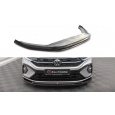 Maxton Design spoiler pod přední nárazník pro Volkswagen Taigo Mk1 R-Line, carbon-Look