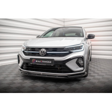Maxton Design spoiler pod přední nárazník pro Volkswagen Taigo Mk1 R-Line, černý lesklý plast ABS Maxton Design spoiler pod přední nárazník pro Volkswagen Taigo Mk1 R-Line, černý lesklý plast ABS