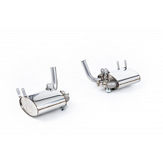 Milltek Sport koncové tlumiče s výfukovými klapkami (funguje pouze s vozy vybavené systémem PSE) pro Porsche 911 996 Carrera a Carrera S (C2 a C4) 1998-2005, využívá originálních koncovek Milltek Sport koncové tlumiče s výfukovými klapkami (funguje pouze s vozy vybavené systémem PSE) pro Porsche 911 996 Carrera a Carrera S (C2 a C4) 1998-2005, využívá originálních koncovek