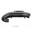 Eventuri zvětšené karbonové vedení k turbu V3 pro Honda Civic Type R FK8 (2017+) - pouze trubka pro upgrade na V3