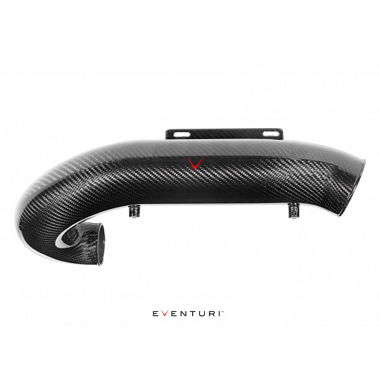 Eventuri zvětšené karbonové vedení k turbu V3 pro Honda Civic Type R FK8 (2017+) - pouze trubka pro upgrade na V3 Eventuri zvětšené karbonové vedení k turbu V3 pro Honda Civic Type R FK8 (2017+) - pouze trubka pro upgrade na V3