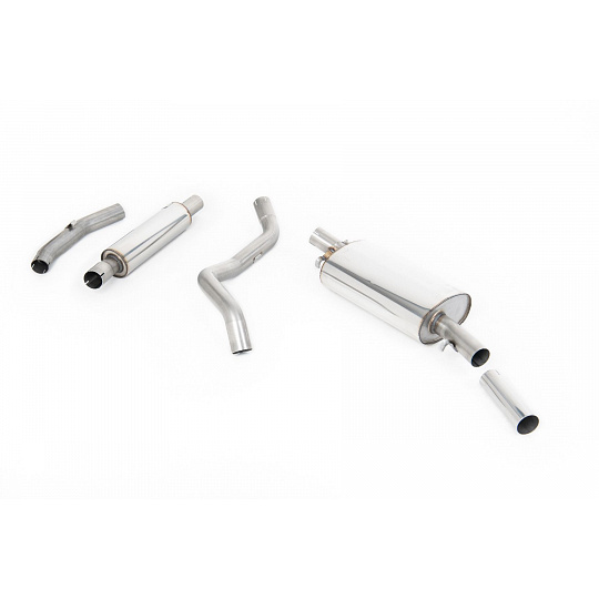 Milltek Sport Manifold-back s rezonátorem (tišší) pro Volkswagen Golf Mk1 GTi 1976-1983 pro aftermarket svody