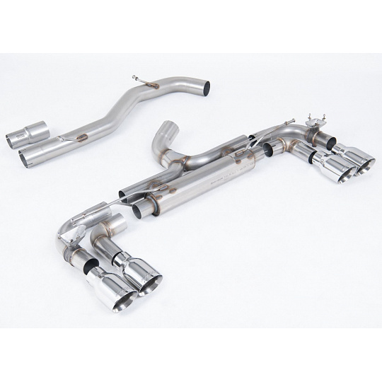 Milltek Sport výfukový systém cat-back 80mm Race System (bez rezonátoru - nejhlasitější) pro Volkswagen Golf MK7 R 2.0 TSI 300PS (80mm Race System Options) 2014-2016, typ koncovek: GT-100 leštěné Milltek Sport výfukový systém cat-back 80mm Race System (bez rezonátoru - nejhlasitější) pro Volkswagen Golf MK7 R 2.0 TSI 300PS (80mm Race System Options) 2014-2016, typ koncovek: GT-100 leštěné