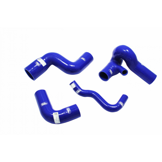 Samco Sport 4-dílná sada silikonových hadic pro vedení tlakového vzduchu pro Volkswagen Passat B5 1.8T AEB US verze, barva: modrá