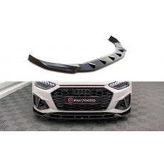 Maxton Design spoiler pod přední nárazník pro Audi A4 B9 FL, plast ABS bez povrchové úpravy, S-Line Maxton Design spoiler pod přední nárazník pro Audi A4 B9 FL, plast ABS bez povrchové úpravy, S-Line