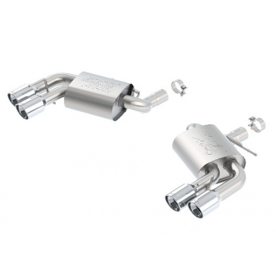 Borla koncový díl "ATAK" typ 47 pro Chevrolet Camaro SS 6,2l 2-dvéř. bez NPP, r.v. od 16-20, typ koncovek: chromové