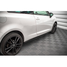 Maxton Design difuzory pod boční prahy pro Seat Ibiza FR Mk4 Facelift SC, černý lesklý plast ABS Maxton Design difuzory pod boční prahy pro Seat Ibiza FR Mk4 Facelift SC, černý lesklý plast ABS