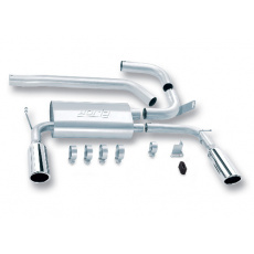 Borla Cat-Back výfukový systém "S-Type" pro Chevrolet Camaro SS/Z28 5,7l V8 RWD 2-dvéř. Coupé/Convertible, r.v. od 98-02