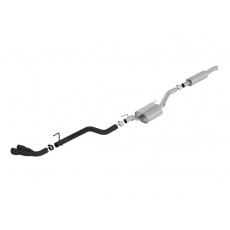 Borla Cat-Back výfukový systém "S-Type" typ 47 pro Jeep Gladiator 3,6l V6 (4WD) 4-dvéř., r.v. od 2020, typ koncovek: černé