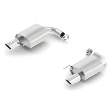 Borla koncový díl "ATAK" pro Ford Mustang GT/GT Convertible 5,0l RWD, 2-dvéř., r.v. od 15-17, typ koncovek: chromové