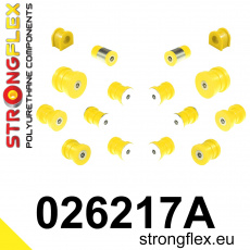 026217A: Strongflex Sada silentbloků zadního zavěšení varianta SPORT 026217A: Strongflex Sada silentbloků zadního zavěšení varianta SPORT