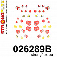 026289B: Strongflex Kompletní sada polyuretanových silentbloků pro zavěšení