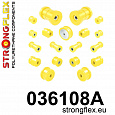 036108A: Strongflex Kompletní sada silentbloků pro zavěšení varianta SPORT